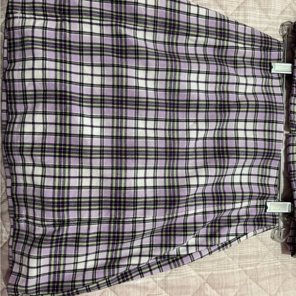 Brandy Melville John Galt purple top & skirt set. - Picture 6 of 6